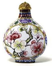 畫琺瑯梅花圖鼻煙壺 市場行情、價(jià)值解析與收藏展望